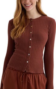 Bella Dahl Rib Cardigan