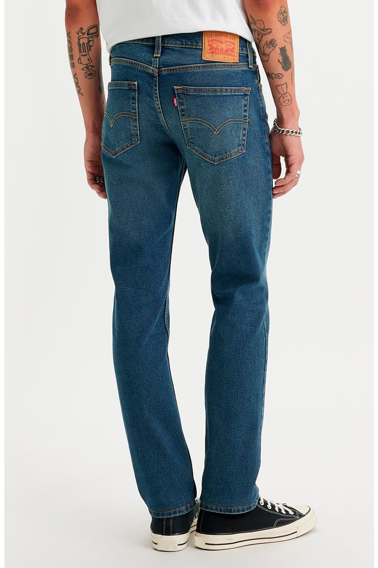 511™ Slim Fit All Seasons Jeans, Alternate, color, CRAZY FOR BLUE ADAPT