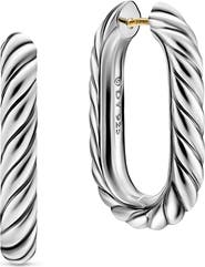 David Yurman Madison Cable Hoop Earrings