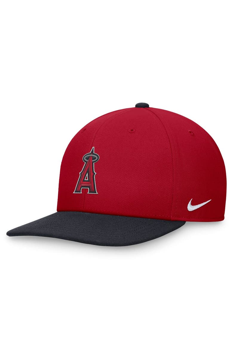 Men's Nike Red/Navy Los Angeles Angels Evergreen Two-Tone Snapback Hat, Main, color, Red