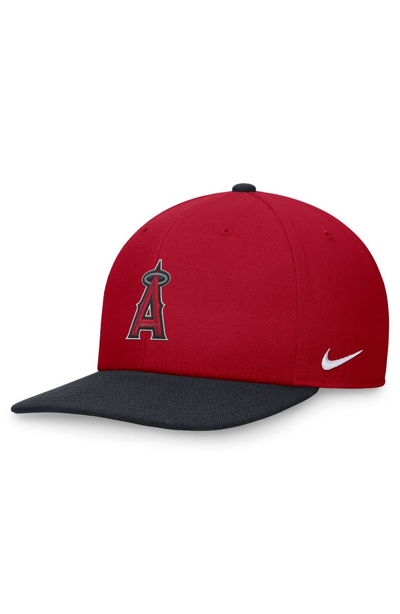 Nike Men's Nike Red/Navy Los Angeles Angels Evergreen Two-Tone Snapback Hat, Main, color, Red