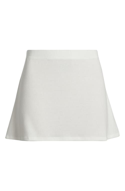 Artless Forever Easy Miniskirt In White