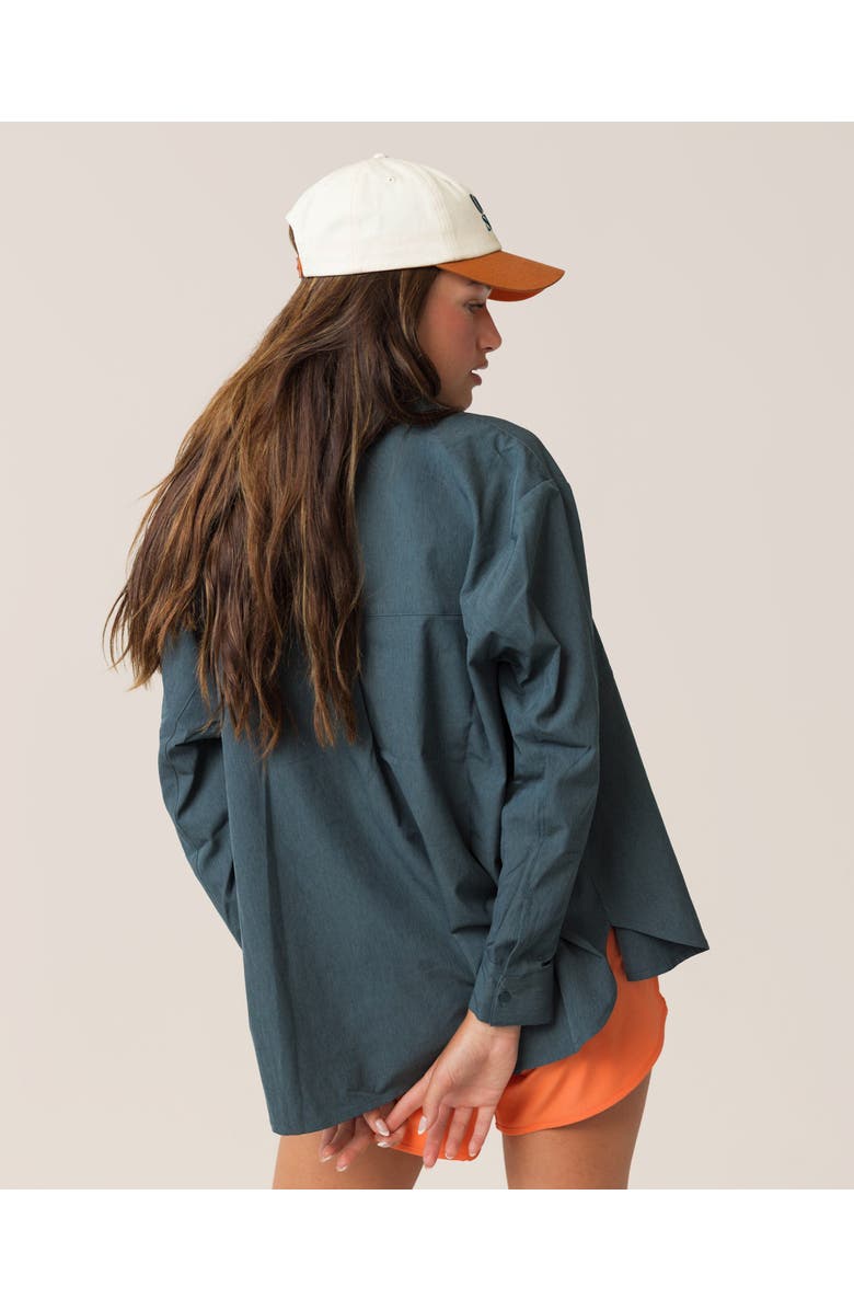 Nani Base Camp Button Up, Alternate, color, Dark Summit