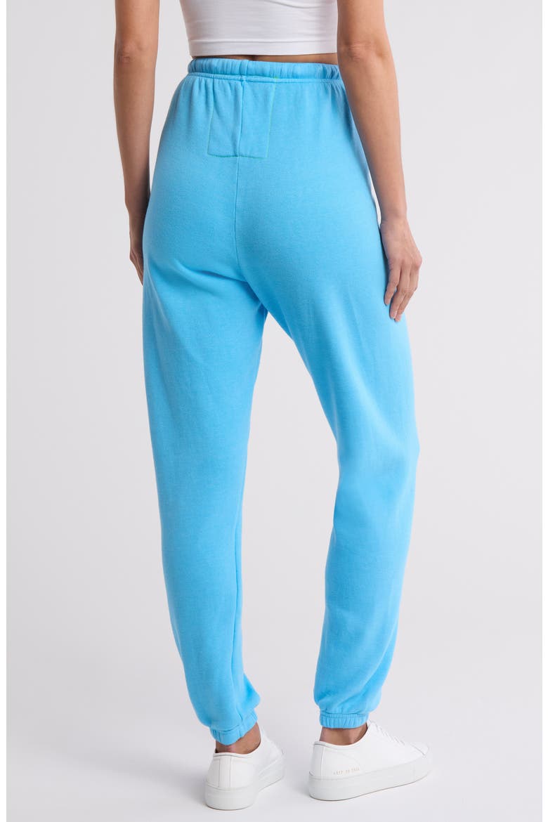 Glitter Heart Sweatpants, Alternate, color, SKY/ BLUE