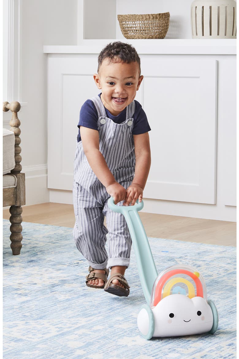 Silver Lining Cloud Rainbow Push Toy, Alternate, color, MULTI