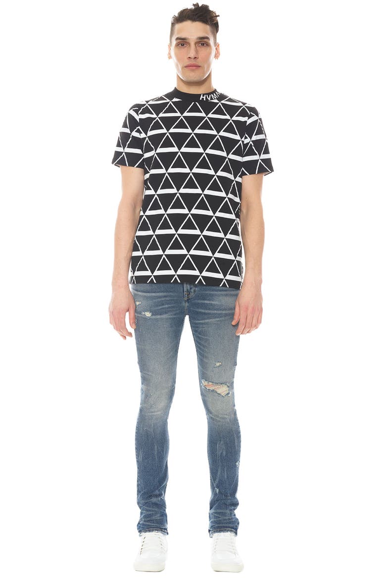Strat Ripped Super Skinny Jeans, Alternate, color, TUSCANY