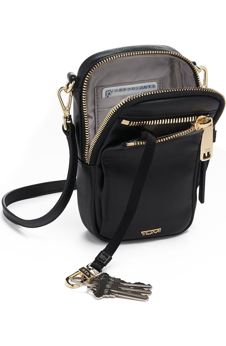 TUMI Katy Leather Crossbody Bag, Alternate, color,