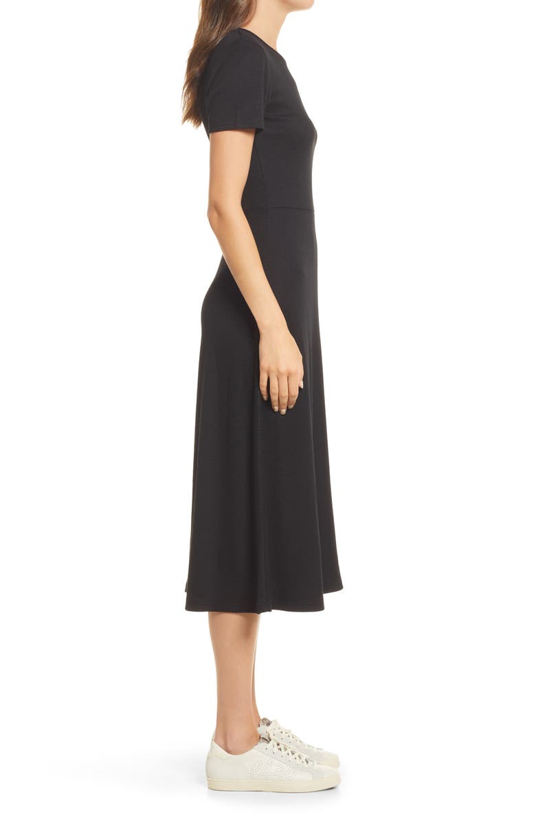 Treasure & Bond Ribbed Midi Dress, Alternate, color, 
