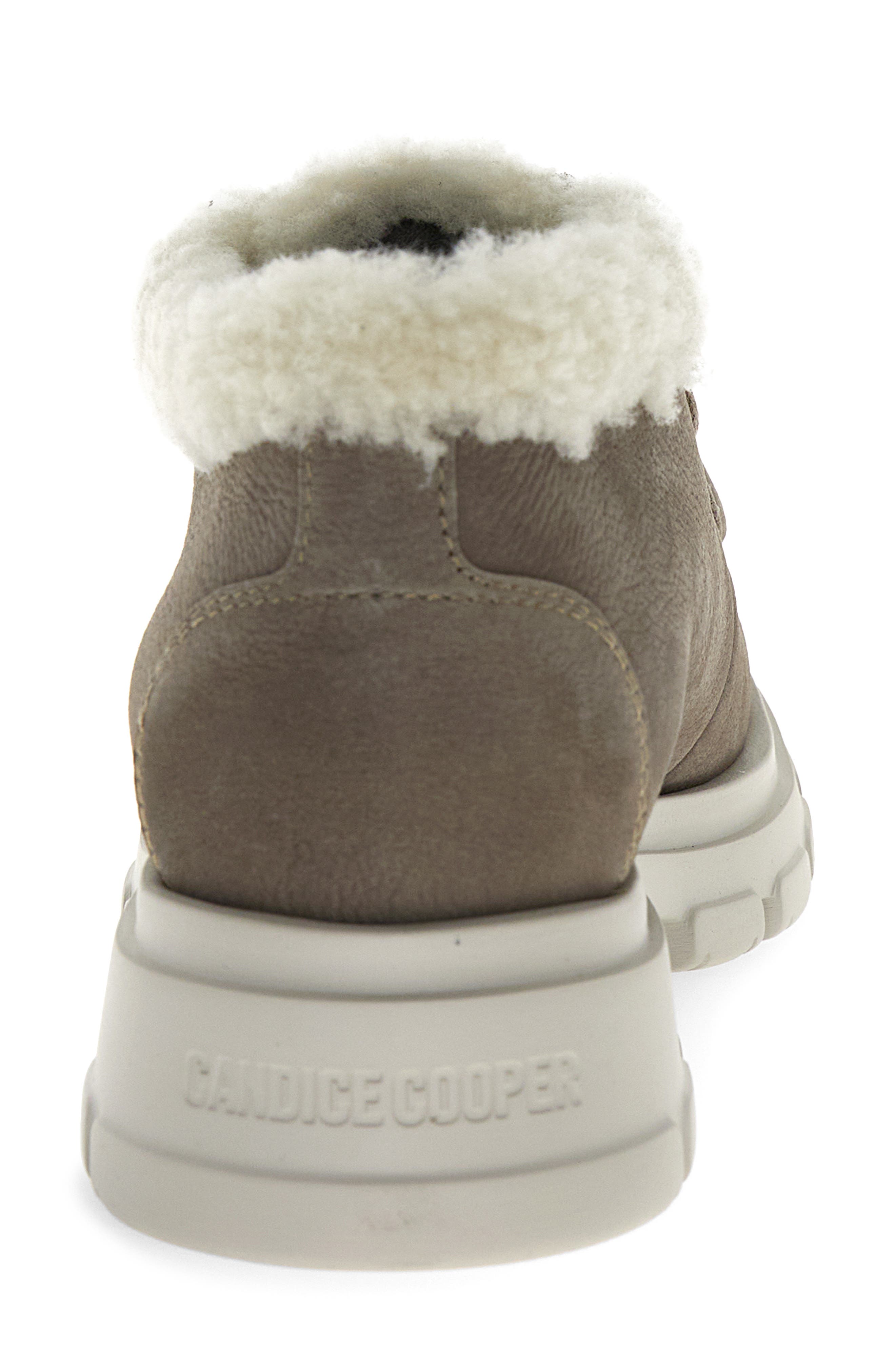 Candice Cooper Chado London Faux Shearling Bootie, Alternate, color, Taupe