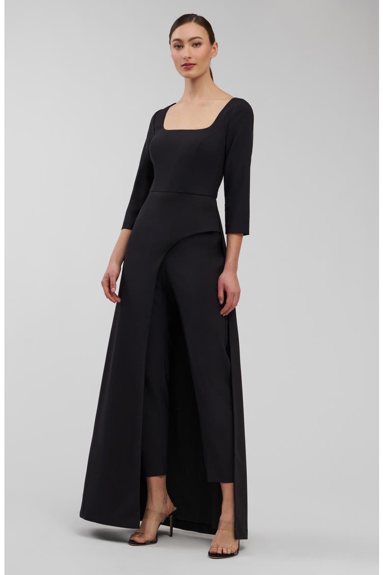 Danna Walk Thru Jumpsuit, Alternate, color, BLACK