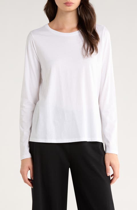 Long Sleeve Organic Cotton Jersey Top