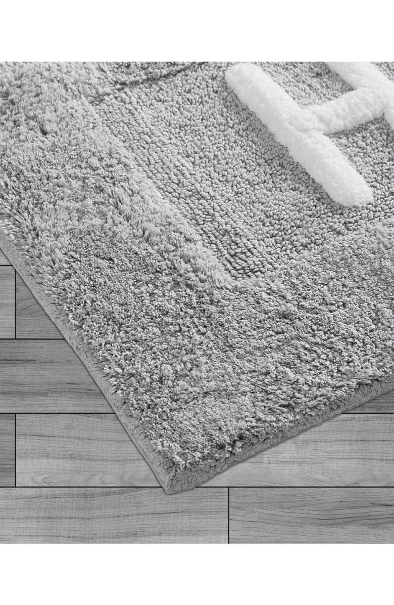 Jean Pierre New York His Bath Mat, Alternate, color, Grey