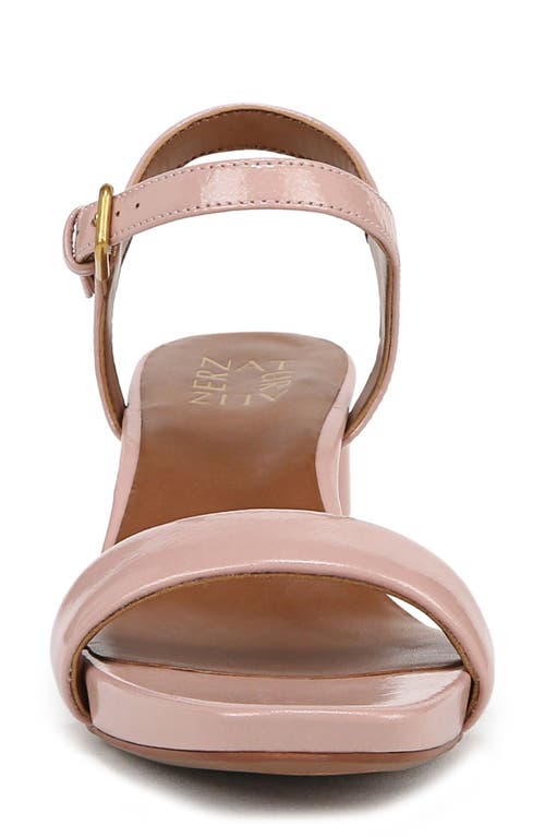Naturalizer Izzy Ankle Strap Sandal In Cameo Blush Pink