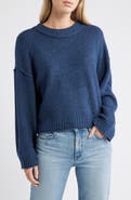 CITY BLUES Crop Sweater