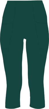 Lezat Mae Organic Cotton High Waisted Capri Legging