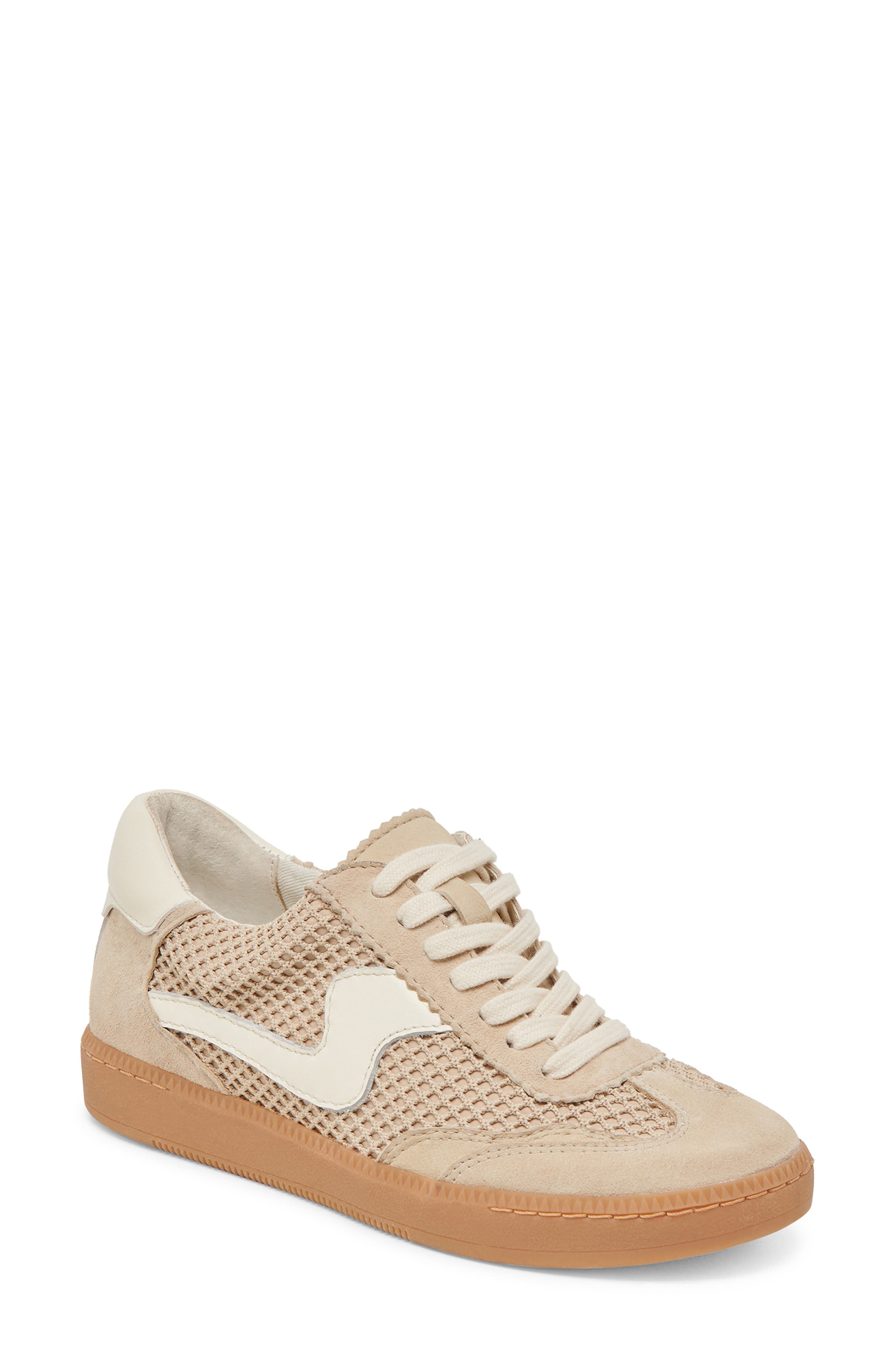Notice Mesh Sneaker, Main, color, SESAME WOVEN MESH