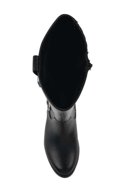 White Mountain Footwear Calzone Knee High Boot In Black