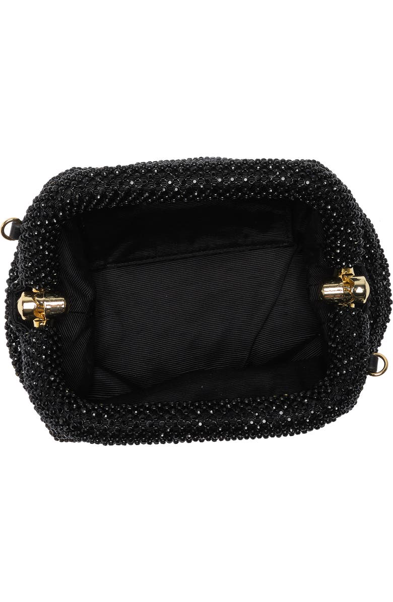Loeffler Randall Doris Diamante Mini Pouch, Alternate, color,