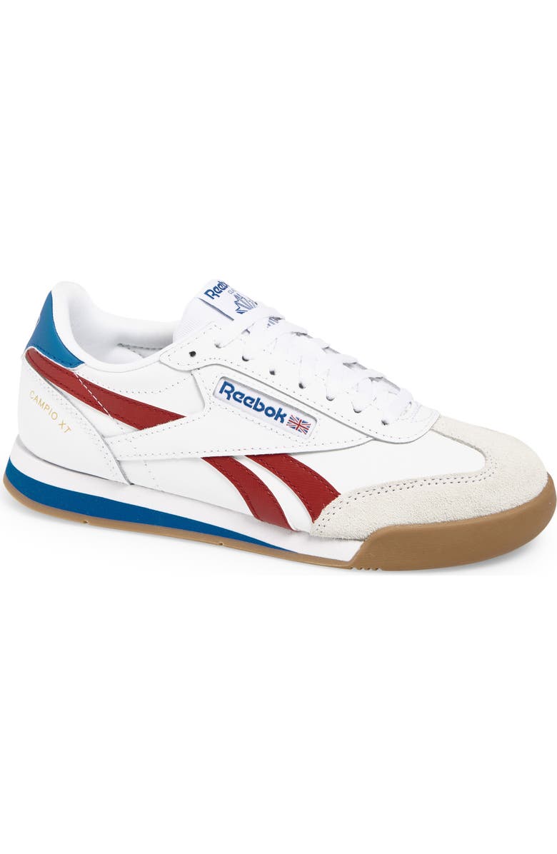 Reebok Kids' Campio XT Soccer Sneaker, Main, color, White/Red/Blue/Gum