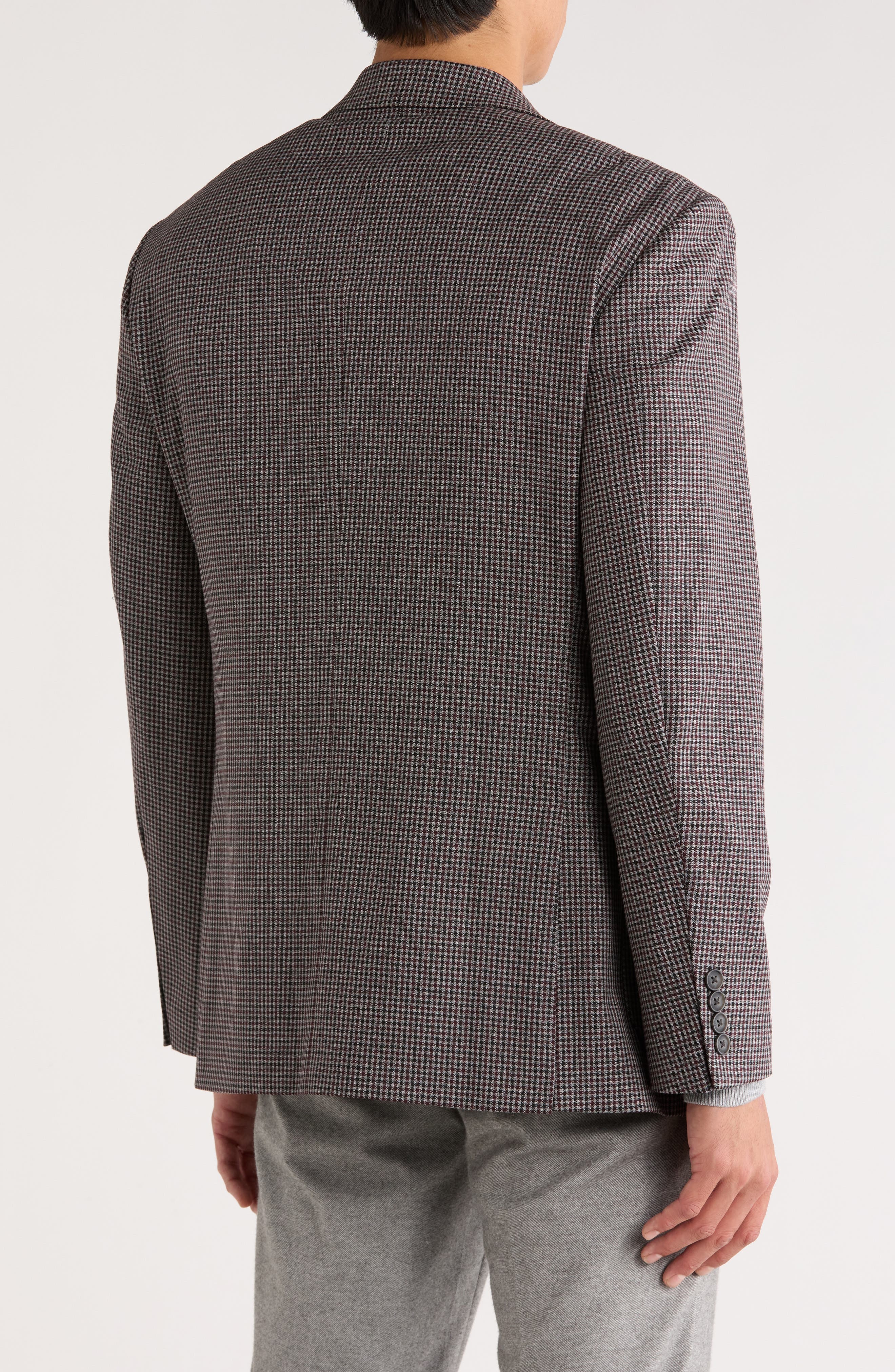 Gingham Knit Sport Coat - image 2