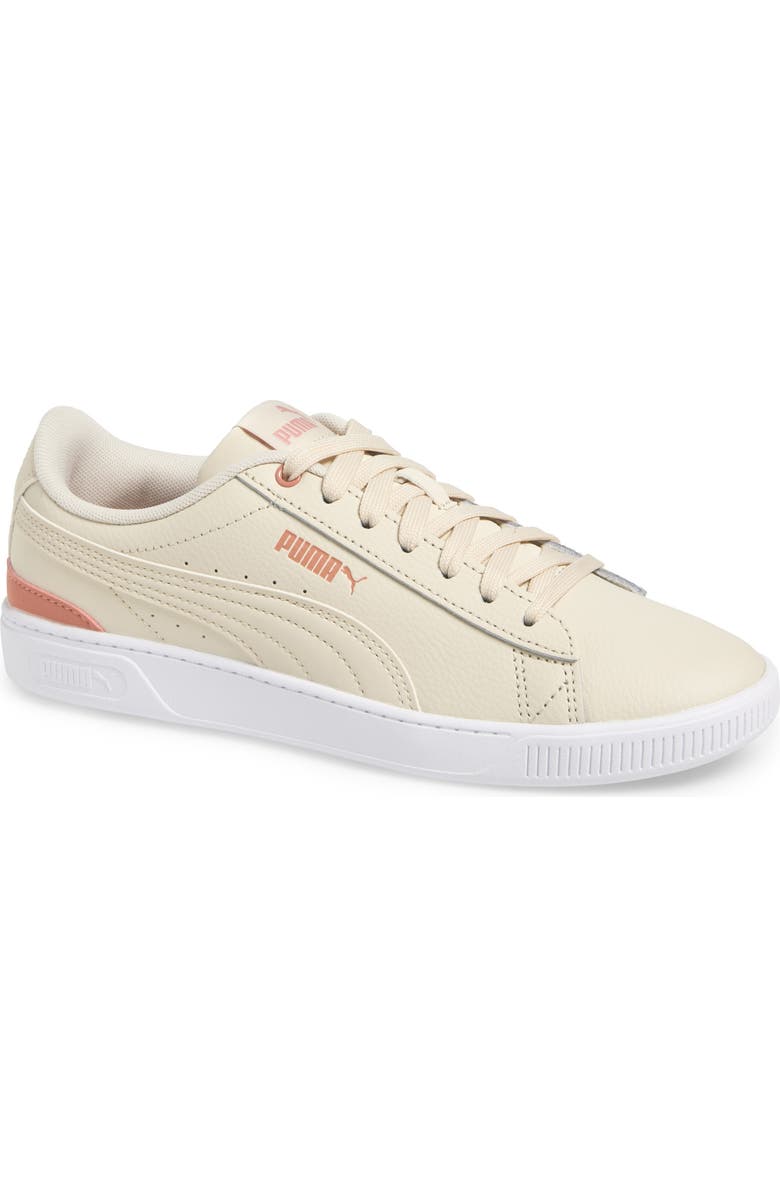 PUMA Vikky V3 Sneaker, Main, color, Alpine Snow-Deeva Peach