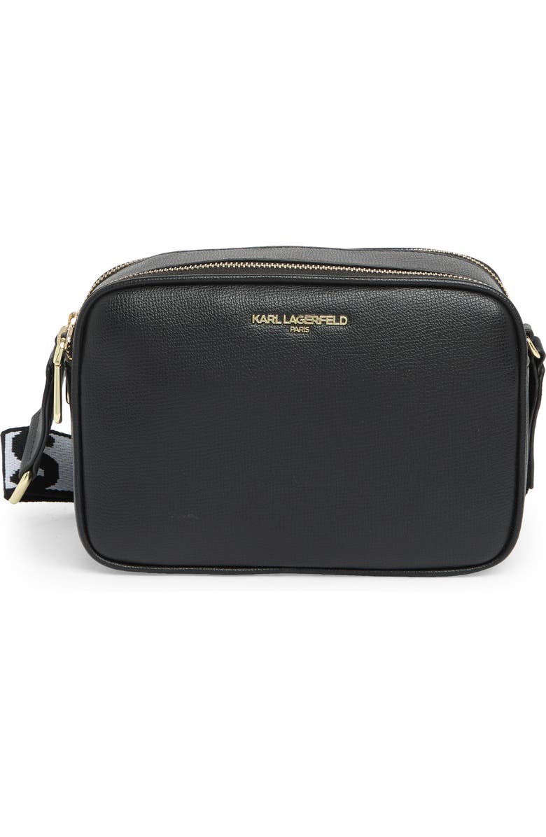 KARL LAGERFELD PARIS Maybelle Camera Crossbody Bag, Main, color,