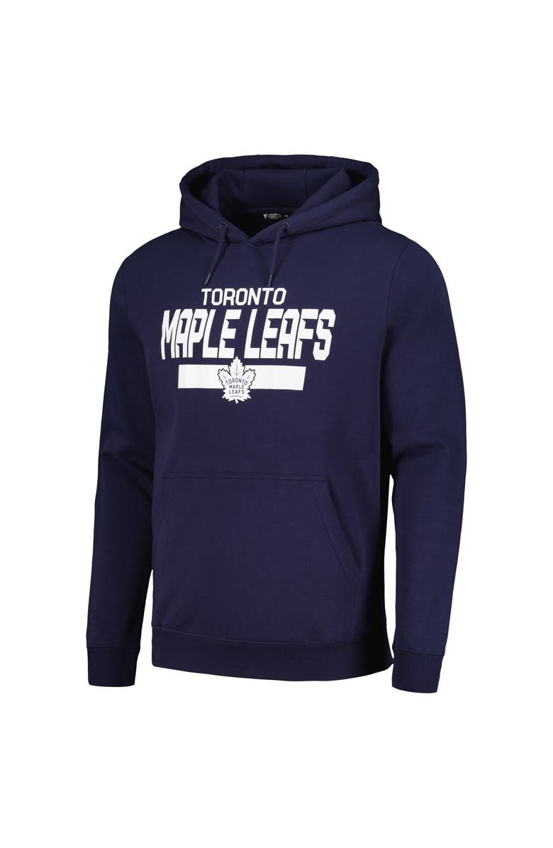 LEVELWEAR Men's Levelwear Auston Matthews Navy Toronto Maple Leafs Podium Name & Number Pullover Hoodie, Alternate, color, 