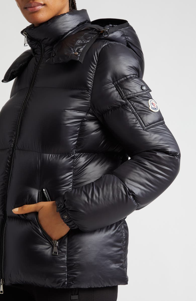 Moncler Fourmine Nylon Down Jacket, Alternate, color,