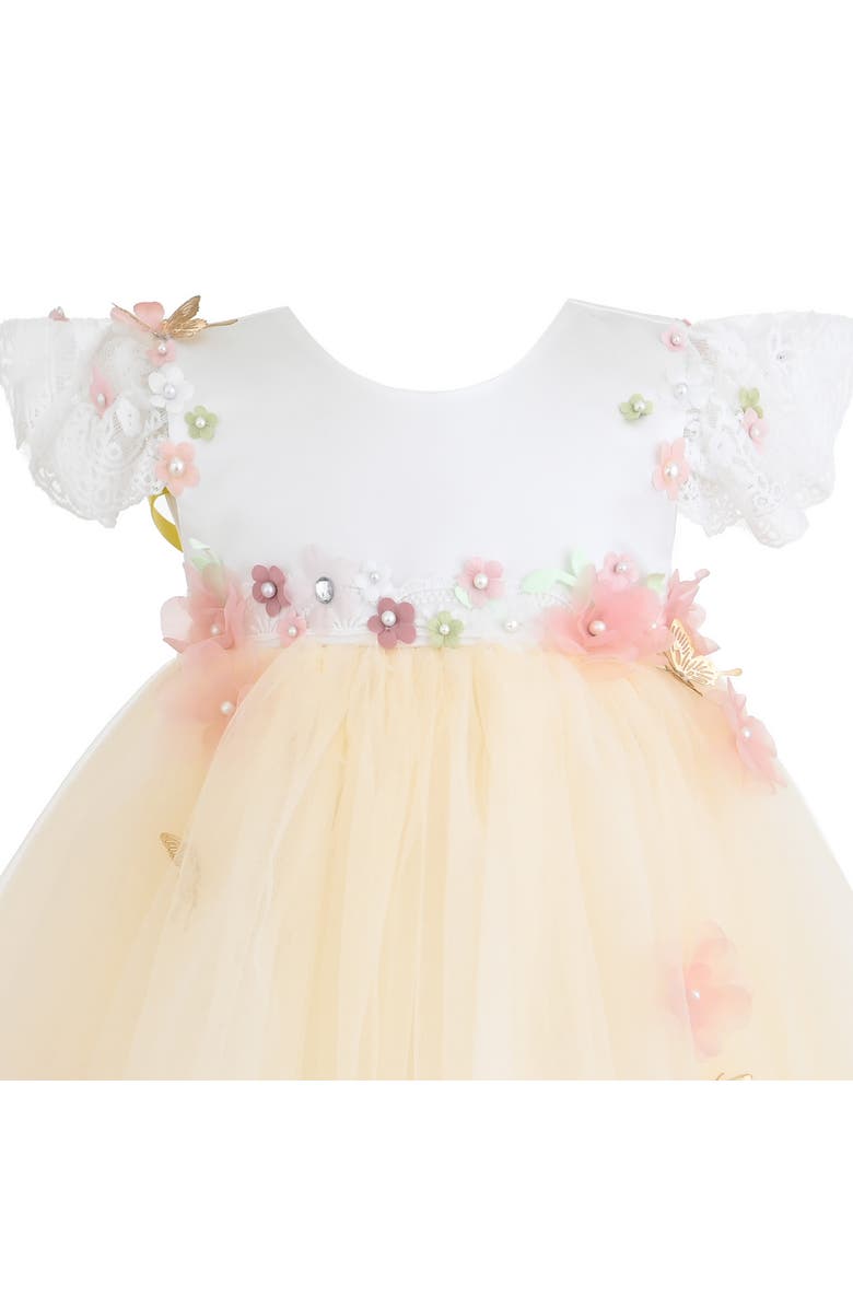 Tulleen Madrone Fairy Dress, Alternate, color, Yellow