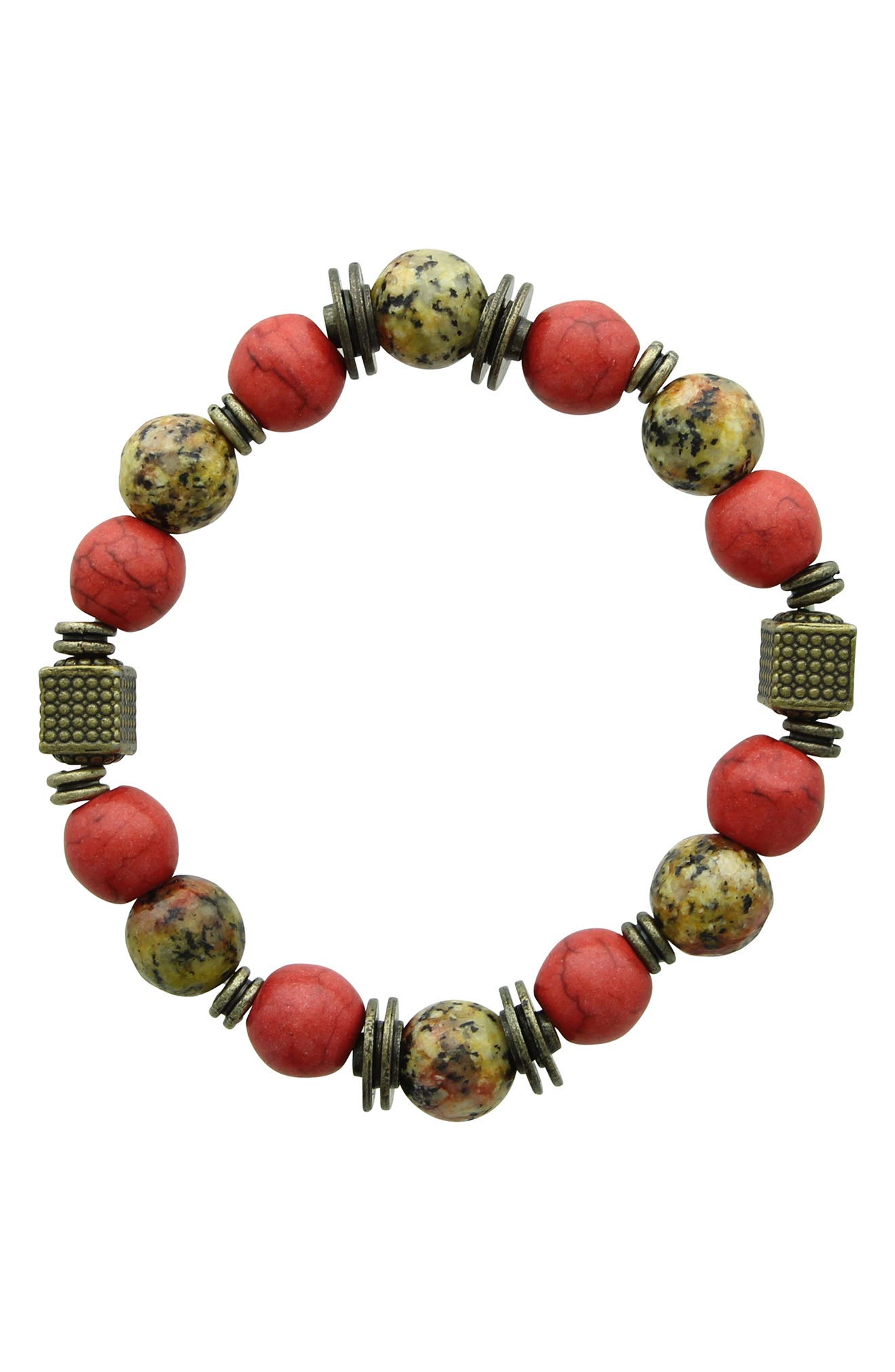 GOLD / RED