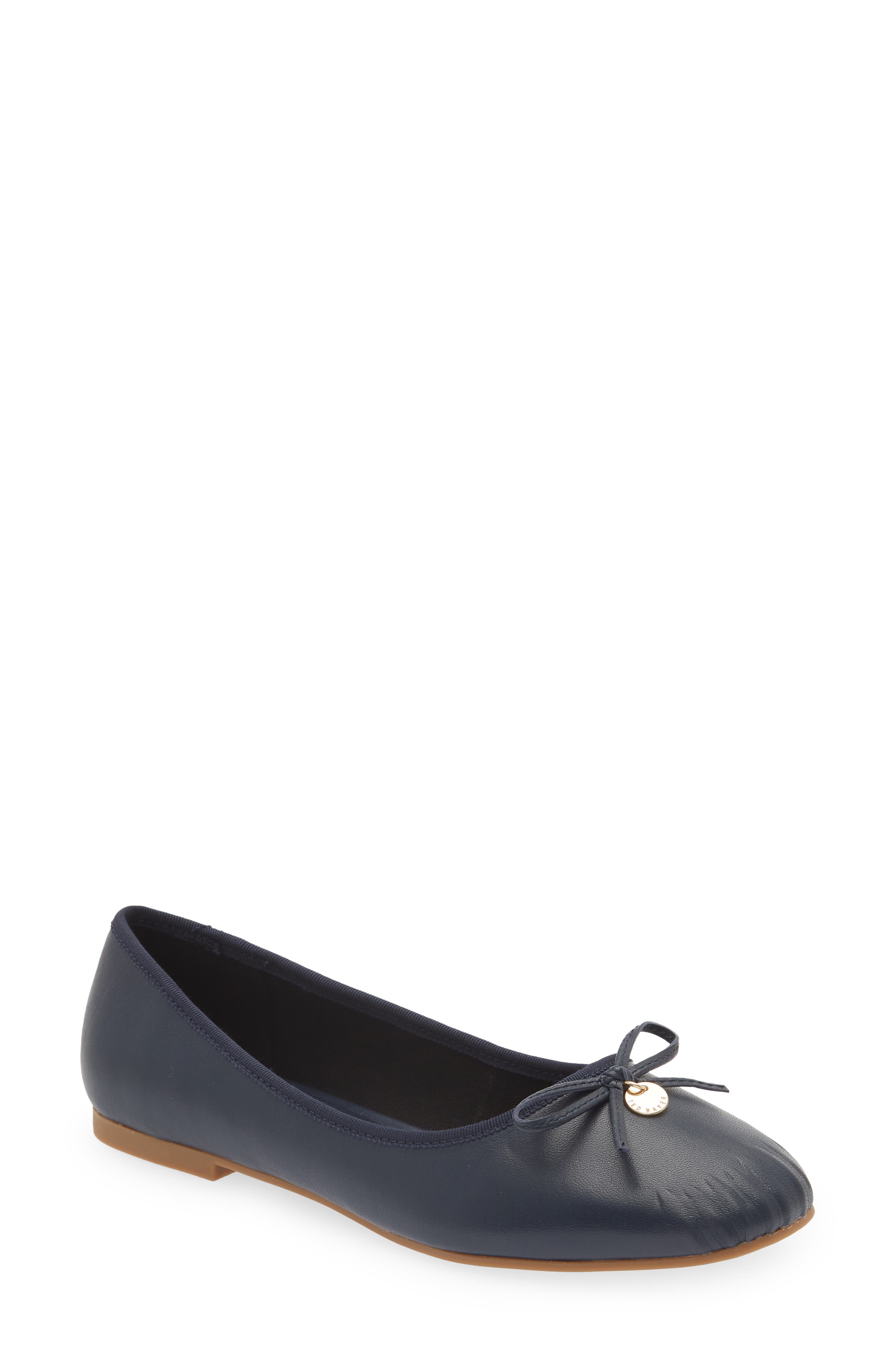 Ted Baker London Belamia Bow Ballet Flat, Main, color, 
