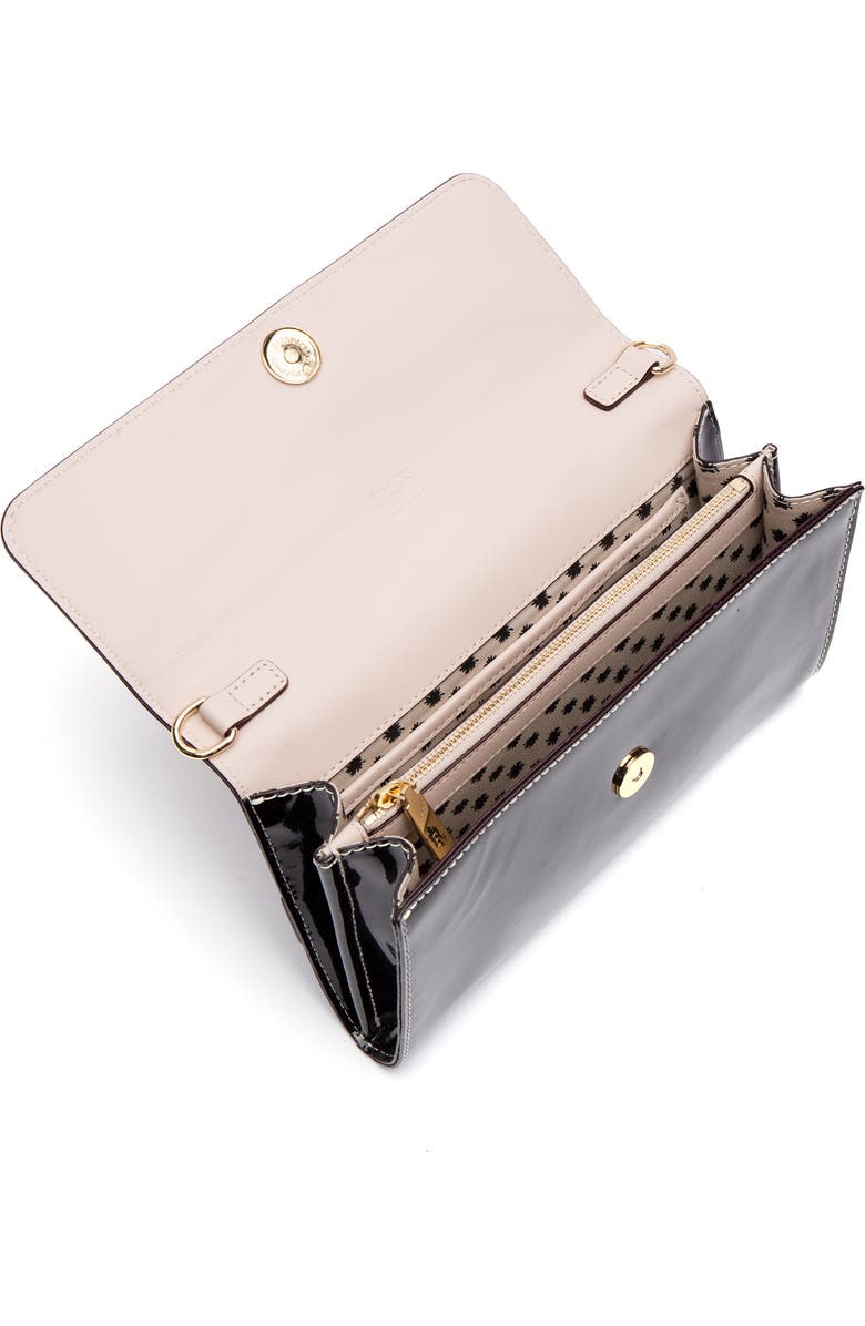 Frances Valentine Kelly Patent Leather Crossbody Bag, Alternate, color,