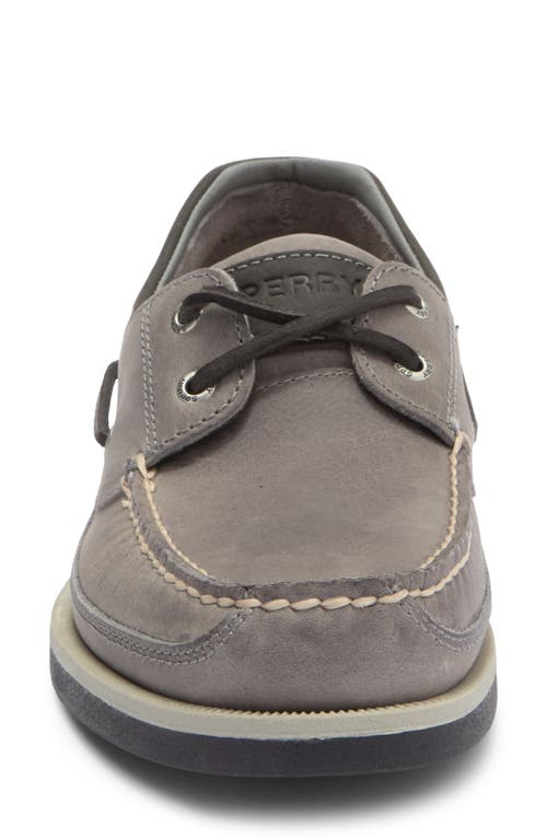 Sperry Top-sider® Mako 2-eye Boat Shoe In Gray