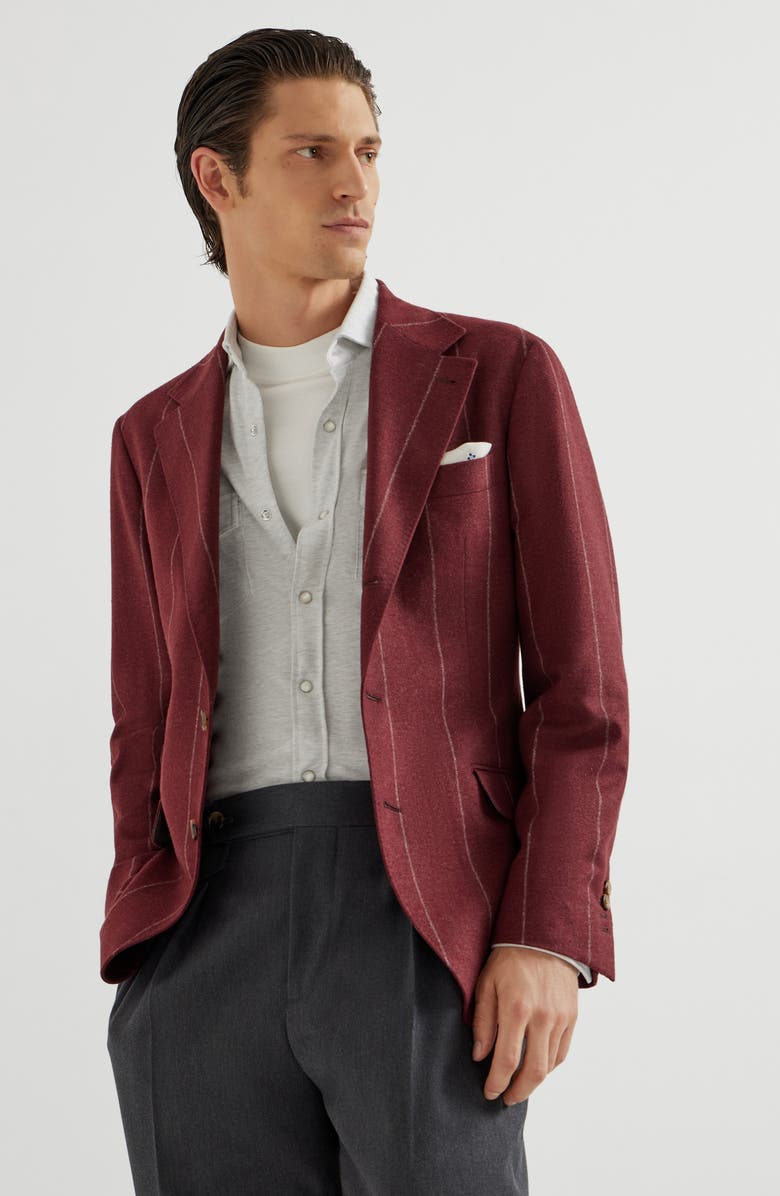 Brunello Cucinelli Piqué shirt, Alternate, color, Light Grey