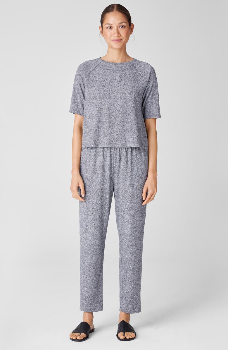 Eileen Fisher Tapered Ankle Organic Cotton & Hemp Pants, Alternate, color, 
