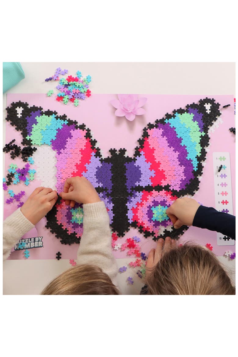 800-Piece Butterly Puzzle by Number Butterfly, Alternate, color, MULTI