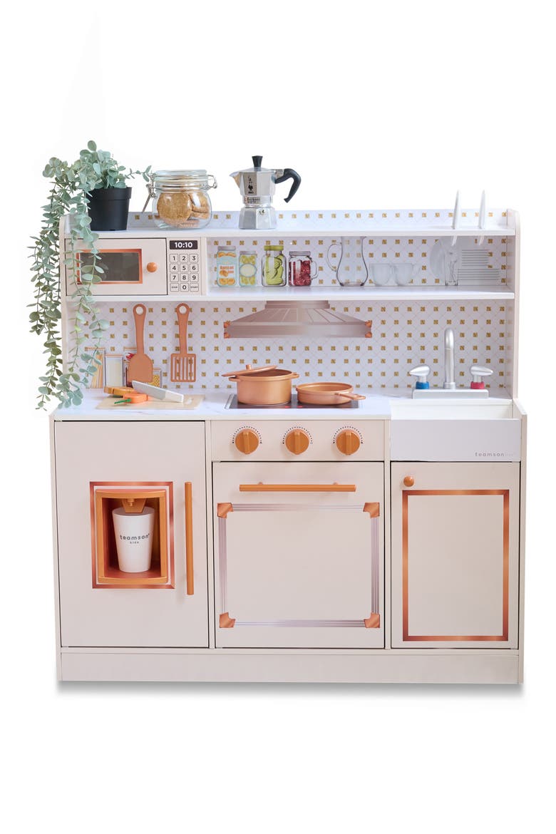 Little Chef St. Louis Play Kitchen & Accessories, Main, color, WHITE