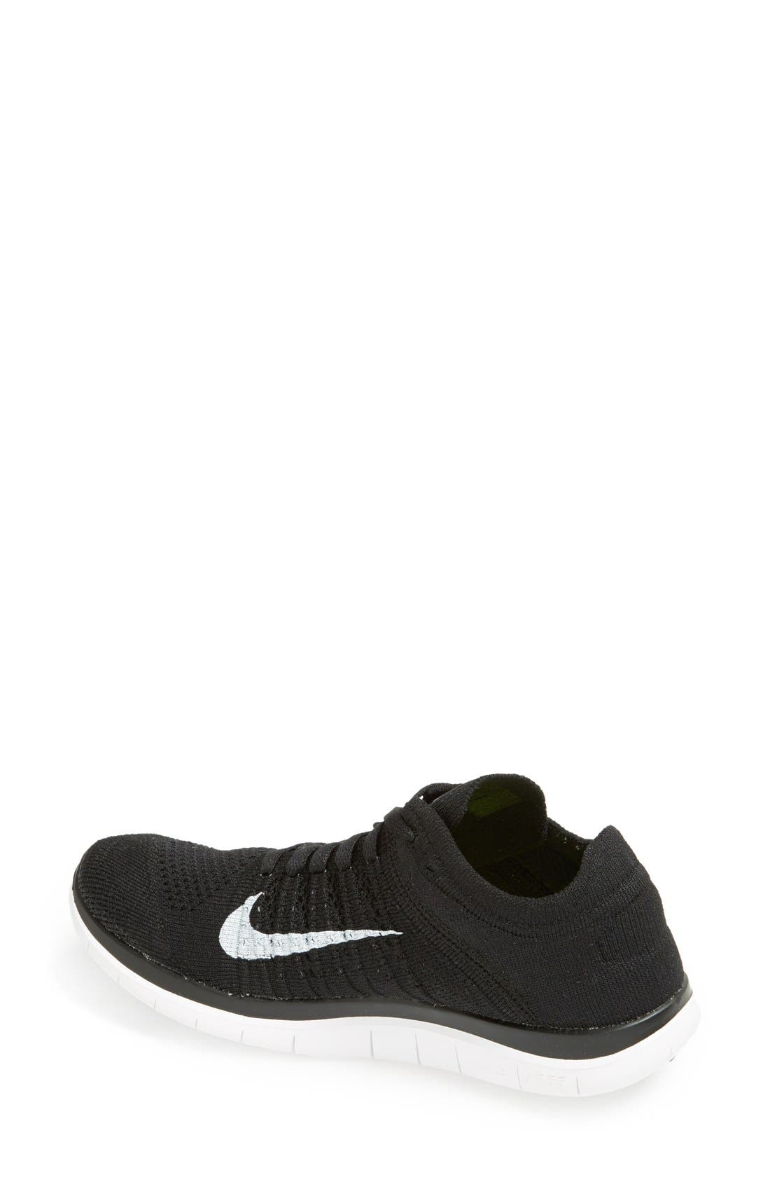 Nike 'Free 4.0 Flyknit' Running Shoe, Alternate, color, 