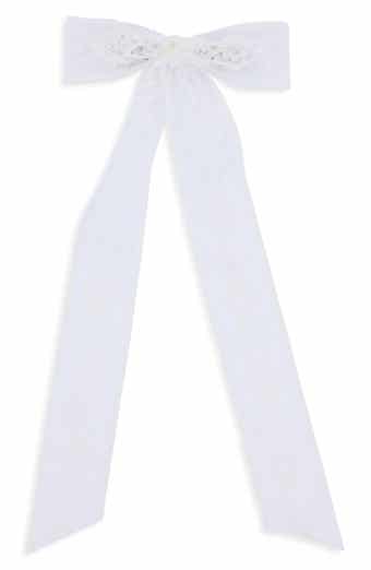 Lace Bow Barrette
