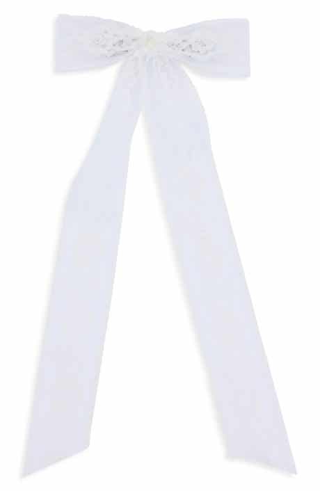 Lace Bow Barrette