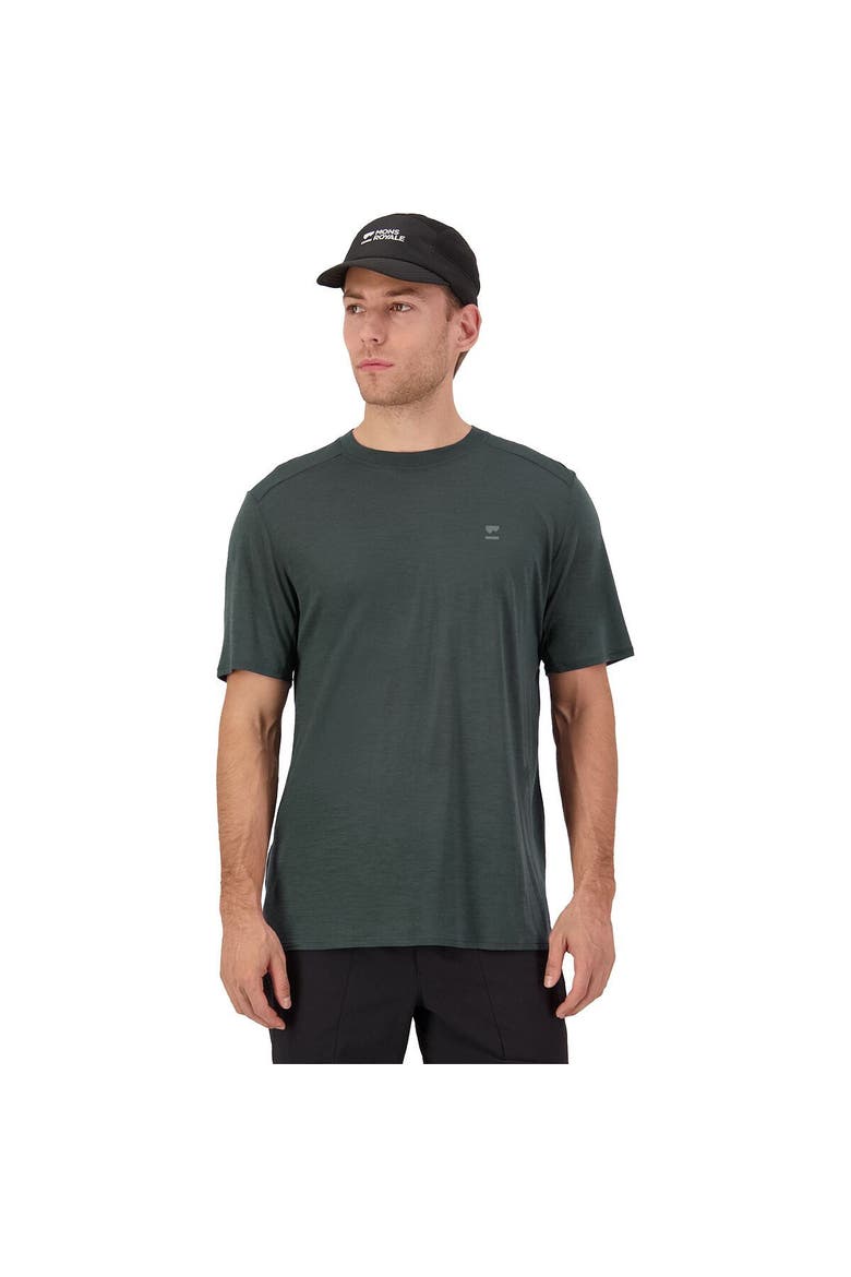 Aero Ultralight Merino T-Shirt - Men's, Main, color, Dark Cypress