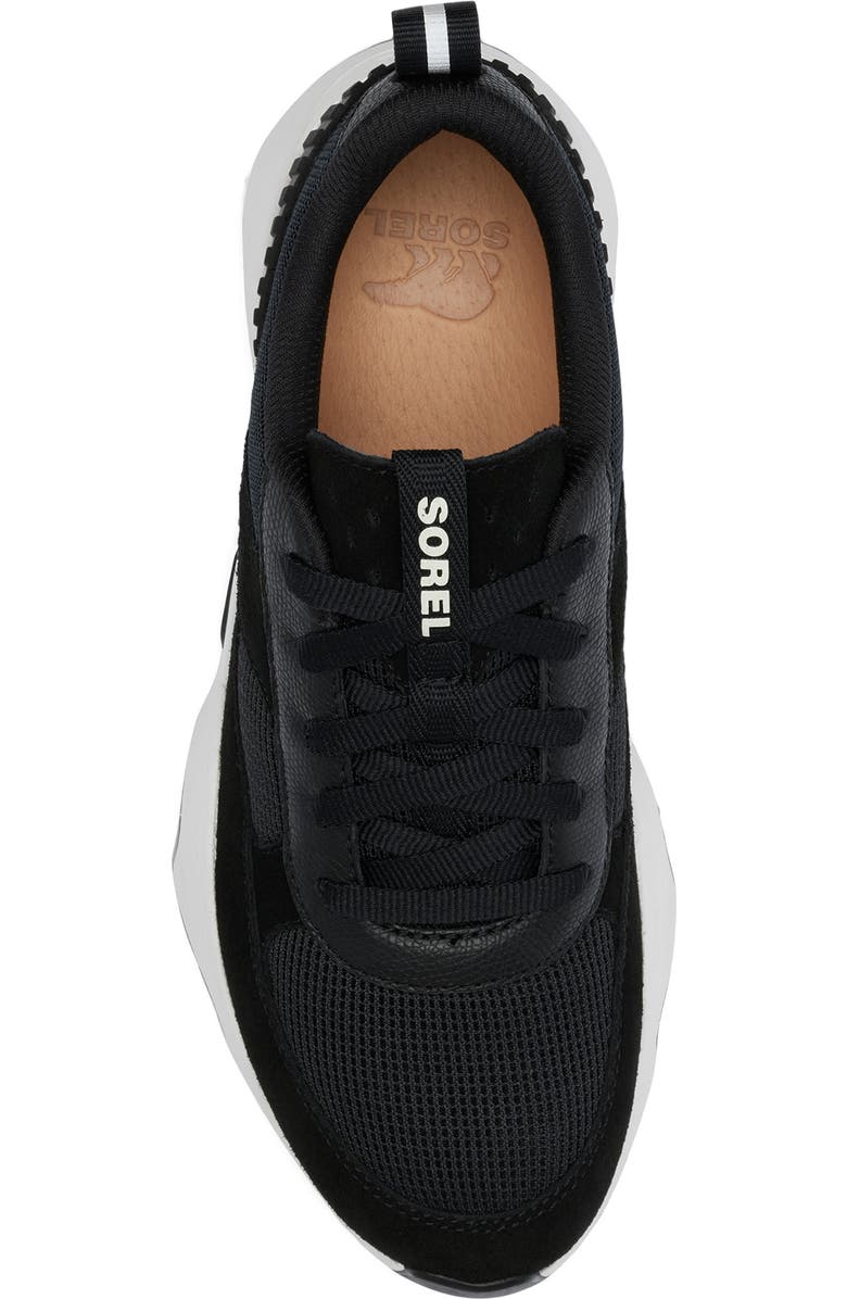 SOREL Kinetic Impact II Wonder Lace Sneaker, Alternate, color, Black/ Sea Salt