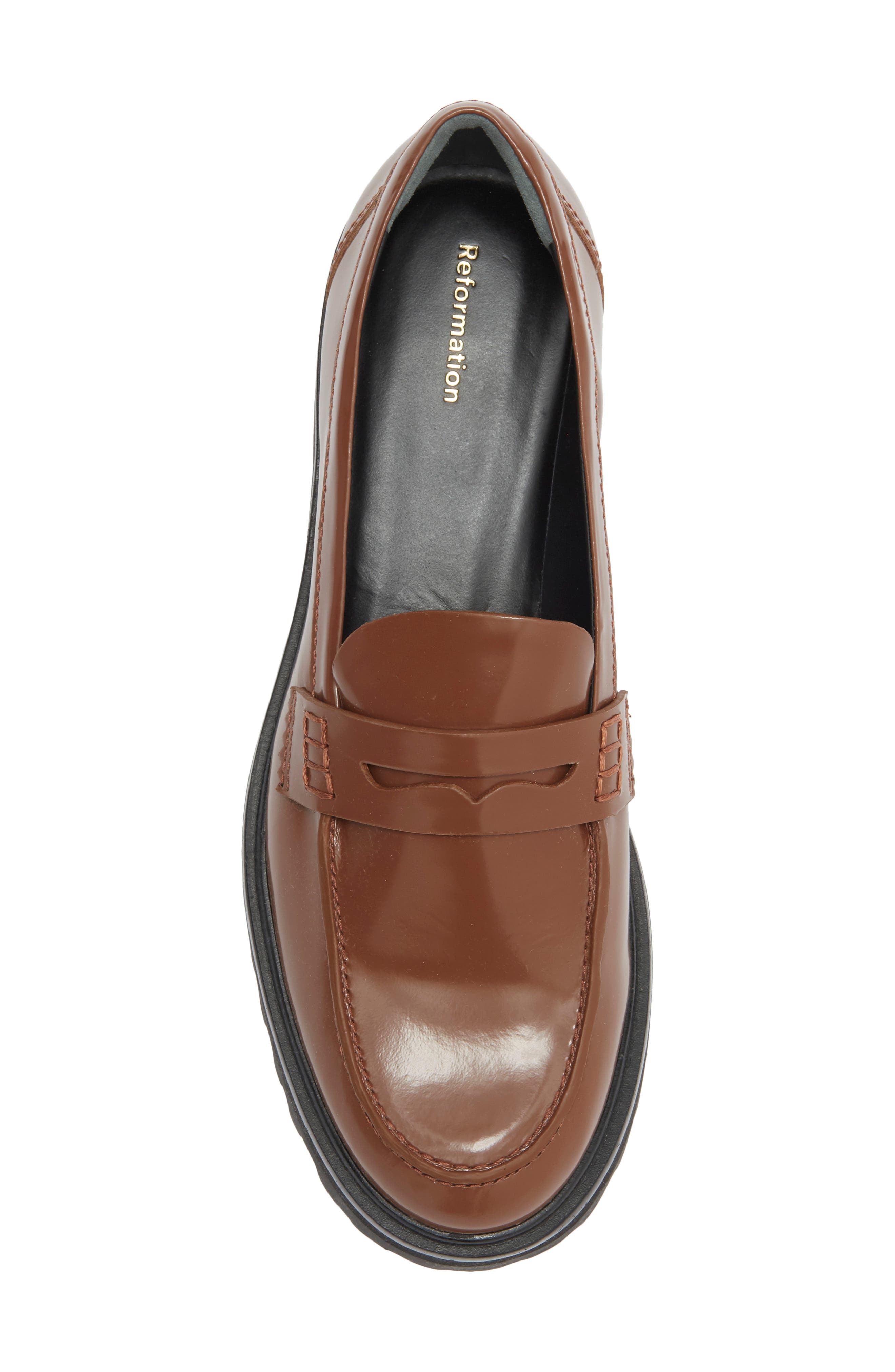 Agathea Chunky Loafer, Alternate, color, CAVALIER LEATHER