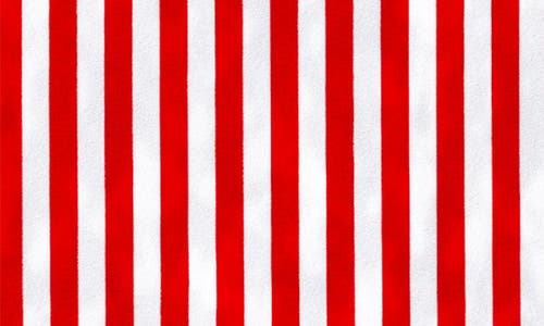 Woven & Weft 2-pack Stripe Oversize Beach Towels In Red/navy