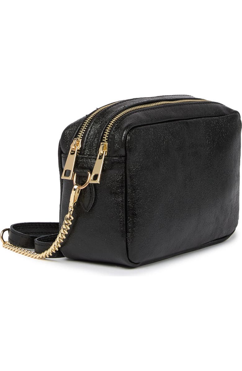 MAISON HERITAGE Elyn Double Zip Leather Crossbody Bag, Alternate, color,