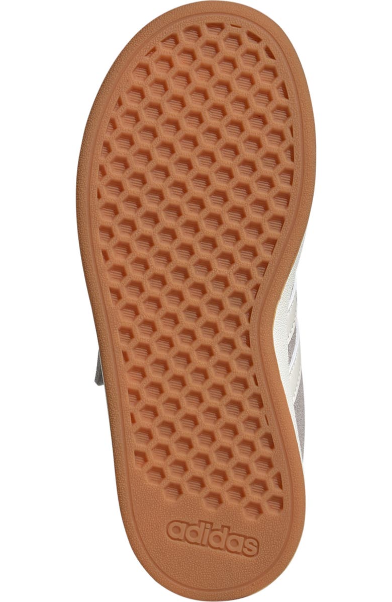 adidas Kids' Grand Court Sneaker, Alternate, color, Grey/ Off White/ Gum