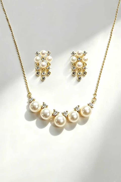 Celeste Pearl Jewelry Set