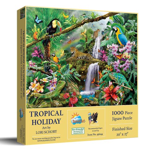 Tropical Holiday 1000 piece Jigsaw Puzzle for Adults