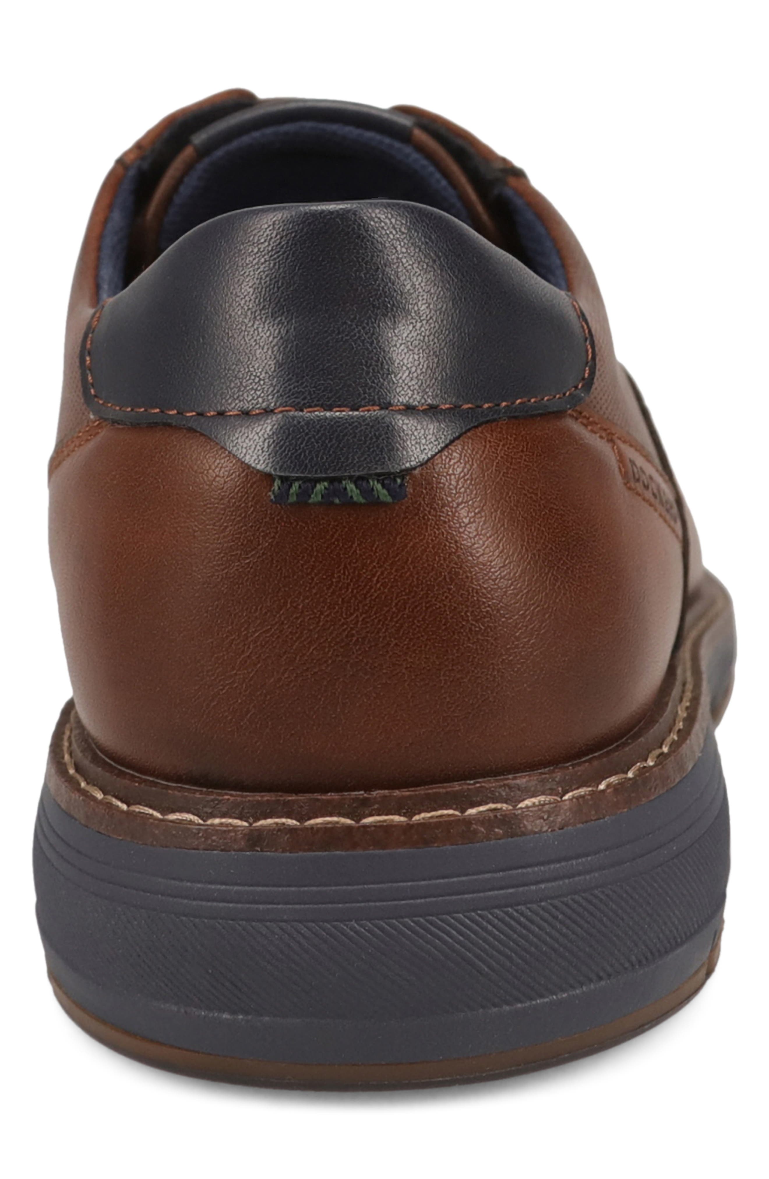 Mateo Faux Leather Oxford, Alternate, color, COGNAC