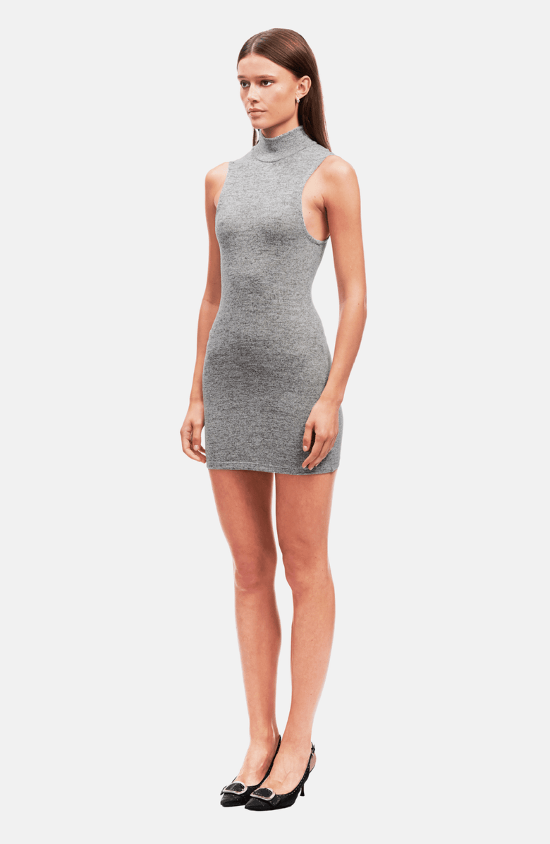 OW Collection RUE Mini Dress, Alternate, color, Grey